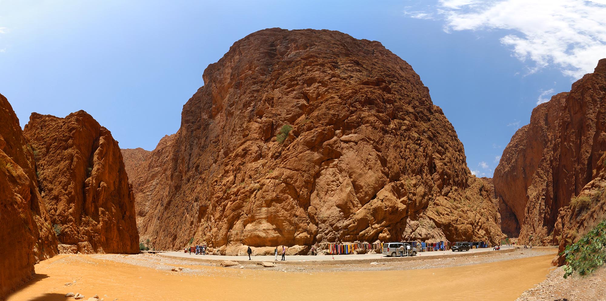 The gorge of Toudgha  (Tinghir / Morocco) and ecological tourism